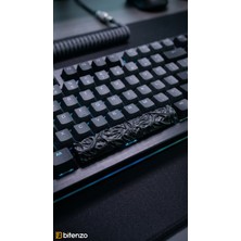 Bitenzo 3D Custom Tasarım Mekanik Klavye Spacebar Keycap - 6.25U Uyumlu Özel Dokulu Boşluk Tuşu