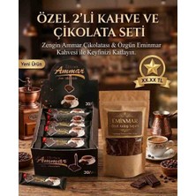 Ammar Bitter Mini 30LU PAKET+200GR Eminmar Taze Çekilmiş Bol Köpüklü Türk Kahvesi 2li Set