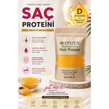 Epizen D Vitaminli Saç Proteini Tek Kullanımda Gözle Görülür Fark Canlı ve Işıltılı Saçlar