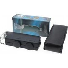 Kaia Life Mini 60X 100X Zoom Lens Odak Takı LED Cep Mikroskop Büyüteç