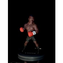 Arez Figür Mike Tyson Figür 15 cm El Boyama Koleksiyonluk Dekoratif 3D Baskı