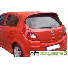Opel Corsa D 4 Kapı Spoyler Boyasız