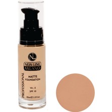 DEİNA Milano 30 Ml Mat Cam Şişe Fondöten 02 Uzun Süre Kalıcı SPF 10 Doğal Görünüm Sağlar