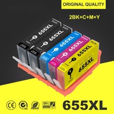 Oratek Hp 655XL 4 Renk Yüksek Kapasite Ithal Muadil Kartuş Seti 3525-4615-4625