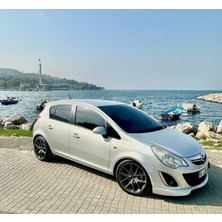 Opel Corsa D 4 Kapı Ön Tampon Eki Boyasız,