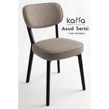 Kaffahome Asud , Modern Mutfak Sandalyesi, Yemek Odası Sandalyesi, Bahçe, Kafe - 1 Adet Cappucino Sandalye