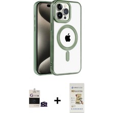 Pileli Store Pilelistore™ iPhone 14 Pro Max Kılıf Eksen Form Koleksiyonu - Siyah Mat Seramik Nano Ekran Koruyucu + Bilvis Titan Kamera Lens - Dnmr