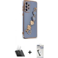 Pileli Store Pilelistore™ Galaxy A53 5g Kılıf Nova Işık Prime - Şeffaf Uv Polymer Nano Ekran Koruyucu + Kamera Lens Koruma Cam - Sf