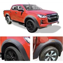 Aftermarket 2020+İSUZU D Max Çamurluk Dodik Gövde Kaplama Kabartma Koruma Reflektörlü Ithal Ürün