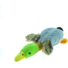 Erzi Pelüş Ördek Tasarımlı Vinil Sesli Köpek Isırma ve Oyun Oyuncağı