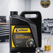 Rafinol Cx Super 20W-50 Motor Yağı 4 Litre Cf-4 Multigrade – Eylül 2025 Üretim
