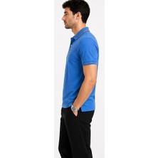 Lacoste Polo  Yaka  Mavi Regular Fit