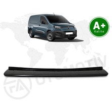 Fa Otomotiv Citroen Berlingo Panelvan Arka Tampon Eşiği Parlak Siyah 2024 Model ve Sonrası