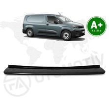 Fa Otomotiv Opel Combo Panelvan Arka Tampon Eşiği Parlak Siyah 2024 Model ve Sonrası