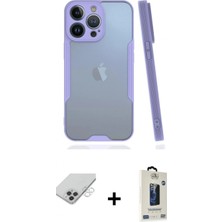 Pileli Store Pilelistore™ iPhone 14 Pro Max Kılıf Atlas Asil Serisi - Siyah Bilvis Hayalet Cam Ekran Koruyucu + Band Metal Kamera Lens - Gs