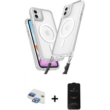 Pileli Store Pilelistore™ iPhone 11 Kılıf Atlas Doku Koleksiyonu - Siyah 6d Antistatik Mat Seramik Hayalet Nano Ekran Koruyucu + Pers Alüminyum Kamera Lens - Gı