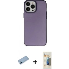 Pileli Store Pilelistore™ iPhone 13 Pro Max Kılıf Ahenk Çizgi Prime - Siyah 6d Mat Seramik Hayalet Nano Ekran Koruyucu + Shine Kamera Lens Koruma Cam - Mı