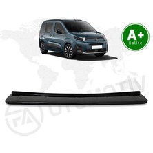 Fa Otomotiv Citroen Berlingo Arka Tampon Eşiği Parlak Siyah 2024 Model ve Sonrası