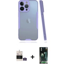 Pileli Store Pilelistore™ iPhone 14 Pro Max Kılıf Atlas Asil Serisi - Siyah 360 Mat Full Body Arka Koruyucu + Bilvis Titan Kamera Lens - Gs