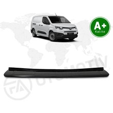 Fa Otomotiv Toyota Proace City Panelvan Arka Tampon Eşiği Parlak Siyah 2019 Model ve Sonrası