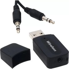 Renas Store PM-15152 Bluetooth Wireless To 3.5mm Audio Ses Mp3 Alıcı (Receiver Çevirici Adaptö