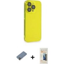 Pileli Store Pilelistore™ iPhone 13 Pro Max Kılıf Siluet Minimal Özel Seri - Siyah 6d Mat Seramik Hayalet Nano Ekran Koruyucu + Metal Kamera Lens Koruma Cam - Mr