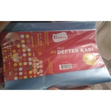 Ticon A4 Hazır Defter Kabı Buzlu Renkli 25ADET