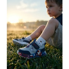 Foopi Space Işıklı Erkek Cırtlı Spor Sandalet 22-25