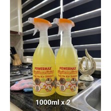 Powermax Güçlü Yağ ve Kir Sökücü 1000 ml x 2 Adet – Ultra Güçlü Temizlik Seti