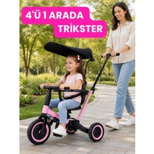 Toha 4in1 Çocuk Bisikleti -Tenteli Ebeveyn Kontrolu-Denge Bisikleti-3 Teker & 2 Teker Bisiklet