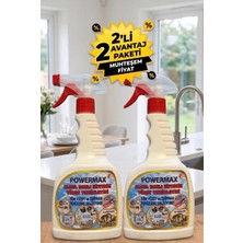Powermax Alkol Bazlı Hijyenik Yüzey Temizleyici 2’li Set - Tüm Yüzey ve Ekipman Solüsyonu