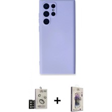 Pileli Store Pilelistore™ Galaxy S24 Ultra Kılıf Ahenk Serisi - Siyah Bilvis 3D Cam Ekran Koruyucu + Bilvis Titan Kamera Lens - Sh