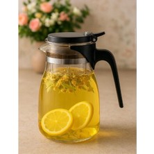 EkoAlışverişDünyam 900 ml Süzgeçli Cam Sürahi