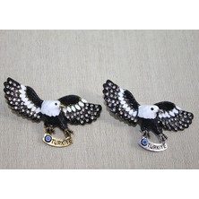 EkoAlışverişDünyam Swarovski Taşlı Kartal Figürlü Magnet