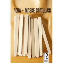 Renas Store Ağda Spatulası Küçük Boy 12 Adet