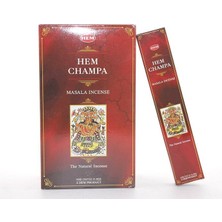 EkoAlışverişDünyam Hem Champa Masala Aromalı Çubuk Tütsü