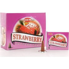EkoAlışverişDünyam Strawberry Aromalı Konik Tütsü
