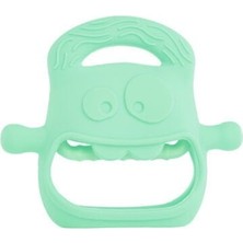 EkoAlışverişDünyam Açık Yeşil Bebek Silikon Diş Kaşıyıcı