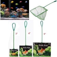 EkoAlışverişDünyam Akvaryum Balık Yakalama Kepçesi 5 Inç 13 cm (5510)