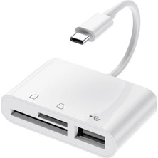 Renas Store ZR823 Type-C Sd Micro Sd Card Reader