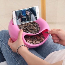 EkoAlışverişDünyam Keyif Çerezlik Telefon Standlı Çerez Kasesi
