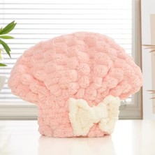 EkoAlışverişDünyam Mikrofiber Örgü Saç Kurutma Bone Havlu