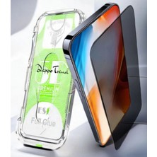Deppo Trend iPhone 12 Uyumlu Hayalet Ekran Koruyucu Takma Aparatlı Kolay Kurulum Dayanıklı Temperli Cam