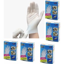 EkoAlışverişDünyam Eldiven Latex Eldiven Muayene Eldiveni M/l 30 Adet