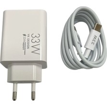 EkoAlışverişDünyam USB Type-C 33W Şarj Aleti YK-SR68 (5510)