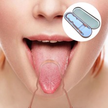 EkoAlışverişDünyam Bakır Oil Pulling Yağ Çekme Dil Plak Temizleme Aleti Dil Fırçası Sıyırıcı Dil Kaşığı (5510)