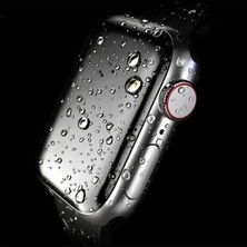 Deppo Trend Apple Watch 45MM Uyumlu Koruyucu Ekranı Tam Kaplayan Parmak Izi Bırakmayan Nano 3D Mat Ekran Koruma