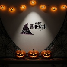 EkoAlışverişDünyam Happy Halloween Temalı Duvar Stickerı