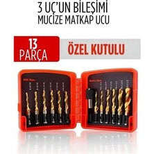 Renas Store Hss 13'lü Kombinasyon Matkap Ucu Seti – Delme, Havşa, Açma Tek Adımda 72247