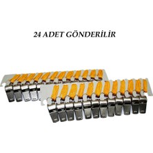 EkoAlışverişDünyam 24 Adet Metal Düdük (5510)